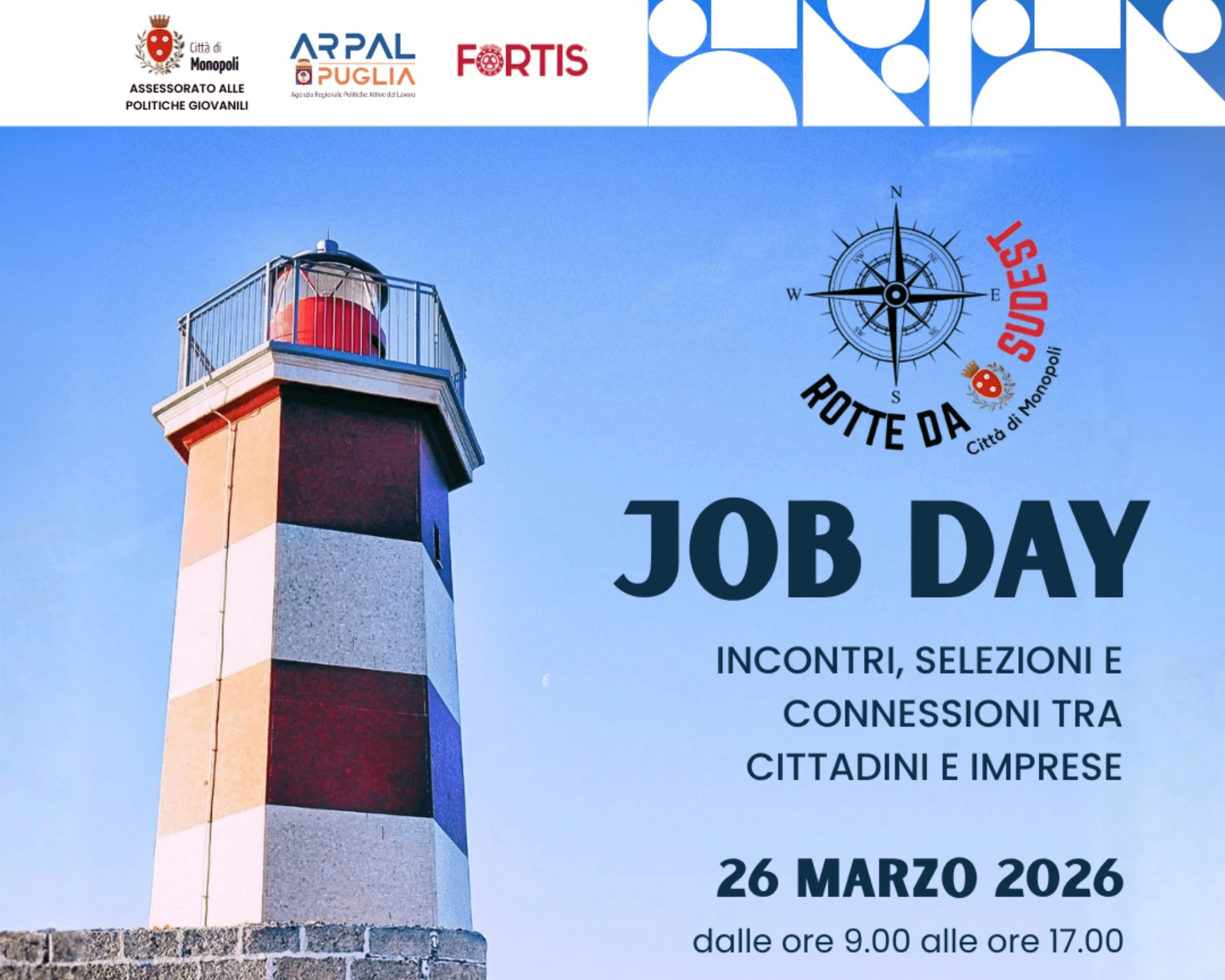 Job day Monopoli Rotte da SUD EST